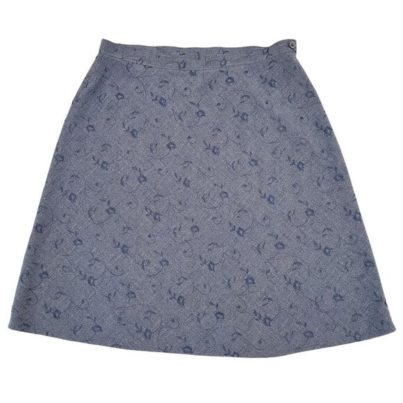 Vintage Jessica A-Line Skirt with Embroidery Floral Patterns  Embellishm… - Picture 1 of 8